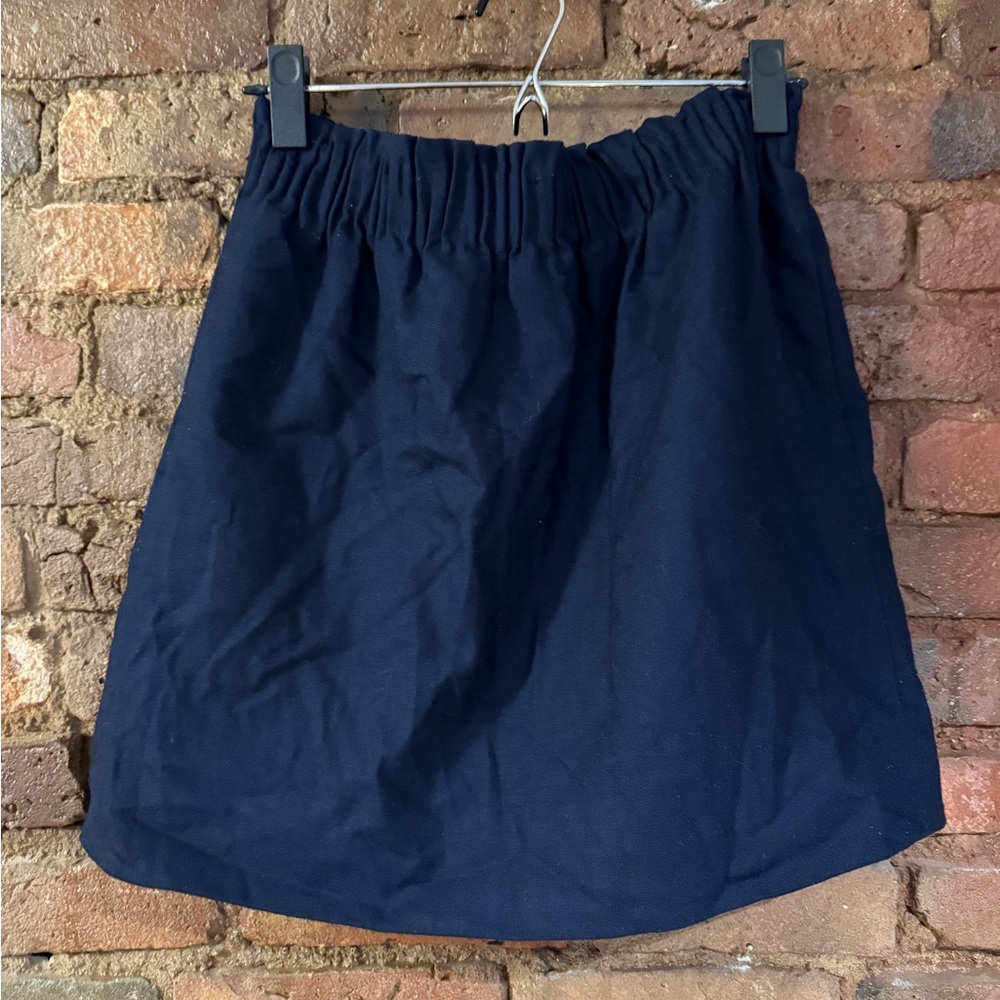 J Crew Navy Blue Women's Skirt size 6